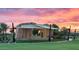 Outdoor stage with shade structure, perfect for events at 9645 E Theia Dr, Mesa, AZ 85212