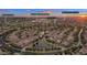 Aerial view of community near school and park at 3574 E Glacier Pl, Chandler, AZ 85249