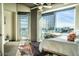 Bright bedroom with city views and access to balcony at 1 E Lexington Ave # 410, Phoenix, AZ 85012
