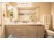 Double vanity bathroom with modern finishes at 1 E Lexington Ave # 410, Phoenix, AZ 85012