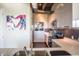 Modern kitchen with stainless steel appliances and dark countertops at 1 E Lexington Ave # 410, Phoenix, AZ 85012