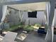 Covered seating area with comfortable couches at 1 E Lexington Ave # 410, Phoenix, AZ 85012