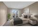 Bright bedroom with access to a private balcony at 7402 E Carefree Dr # 209, Carefree, AZ 85377