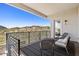 Relaxing balcony with outdoor furniture and scenic overlook at 14810 E Valley Vista Dr, Fountain Hills, AZ 85268