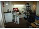 Home workshop with workbench, tools and equipment at 4506 E Lone Cactus Dr, Phoenix, AZ 85050