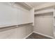 Spacious closet with double hanging rods and shelving at 9550 E Thunderbird Rd # 155, Scottsdale, AZ 85260