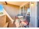 Private balcony with seating area and view at 14950 W Mountain View Blvd # 1305, Surprise, AZ 85374