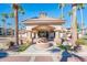 Community entrance with fountain and landscaping at 14950 W Mountain View Blvd # 1305, Surprise, AZ 85374