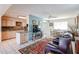 Open floor plan showing a dining area, living room, and kitchen at 10408 W Sun City Blvd, Sun City, AZ 85351