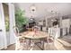 Kitchen breakfast nook with view of the game room and kitchen at 959 W Myrtle Dr, Chandler, AZ 85248