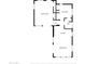 Floor plan showcasing the layout of a home with a living room, bedroom, kitchen, dining area, and bathroom at 648 Hawks Eye Dr # 648, Apache Junction, AZ 85119