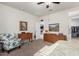 Bedroom with ensuite bathroom and walk-in closet at 1115 E Tyler Ln, Casa Grande, AZ 85122