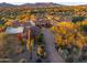 Luxury estate home with mountain views and a large backyard at 10612 E Winter Sun Dr, Scottsdale, AZ 85262
