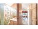 Bathroom with shower/tub and view into dining area at 648 Hawks Eye Dr # 648, Apache Junction, AZ 85119