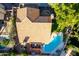 Two-story house with a pool and large backyard at 13128 N 104Th Pl, Scottsdale, AZ 85260