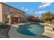 Stunning pool and spa with plenty of space for relaxation at 26853 N 176Th Dr, Surprise, AZ 85387