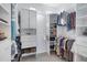Large walk-in closet with ample shelving and hanging space at 26853 N 176Th Dr, Surprise, AZ 85387