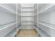Walk-in pantry with ample shelving for storage at 13635 W Calavar Rd, Surprise, AZ 85379