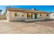 Newly renovated single-story home with a teal door and gravel landscaping at 101 W Shannon St, Chandler, AZ 85225
