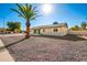 Newly renovated single-story home with a teal door and gravel landscaping at 101 W Shannon St, Chandler, AZ 85225