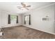 Well-lit bedroom with ceiling fan and neutral decor at 101 W Shannon St, Chandler, AZ 85225