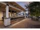 Outdoor bar and lounge area with brick accents at 17640 W Guthrie St, Surprise, AZ 85388