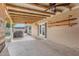 Covered patio with ceiling fan and grill area at 2009 N 68Th St, Scottsdale, AZ 85257