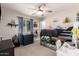 bedroom with bunk bed and playful decor at 907 E 9Th Ave, Mesa, AZ 85204