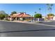 Community clubhouse with signage and ample parking at 542 S Higley Rd # 99, Mesa, AZ 85206
