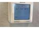 Digital thermostat for climate control at 4307 E Jesse St, Gilbert, AZ 85295