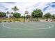 Community basketball court with gazebo and trees at 4307 E Jesse St, Gilbert, AZ 85295