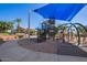 playground with shade structure and climbing equipment at 4307 E Jesse St, Gilbert, AZ 85295