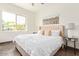 King bedroom with neutral decor and large window at 27808 N Desierto Dr, Rio Verde, AZ 85263
