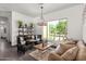 Relaxing sitting area with a neutral color palette, plush seating, and natural light at 27808 N Desierto Dr, Rio Verde, AZ 85263