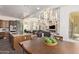 Gourmet kitchen boasts granite counters, ample cabinetry, and high-end stainless steel appliances at 27808 N Desierto Dr, Rio Verde, AZ 85263