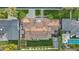 Bird's eye view of home, pool, and landscaping at 4526 E Calle Tuberia --, Phoenix, AZ 85018