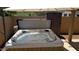 Relaxing hot tub under covered patio at 6321 S Teresa Dr, Chandler, AZ 85249