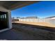 Spacious backyard with sand and block wall at 3812 W Antelope Way, San Tan Valley, AZ 85144