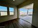 Private backyard patio with view of surrounding homes at 3812 W Antelope Way, San Tan Valley, AZ 85144