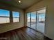 Dining room with sliding glass doors leading to a patio at 3812 W Antelope Way, San Tan Valley, AZ 85144