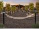 Relaxing community hammock area with shade and landscaping at 3812 W Antelope Way, San Tan Valley, AZ 85144