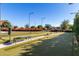 Enjoy a sunny afternoon playing bocce ball on this well-maintained court at 10065 E Thatcher Ave, Mesa, AZ 85212