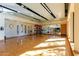 Stay active in this well-equipped fitness room with wood floors at 10065 E Thatcher Ave, Mesa, AZ 85212