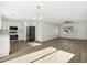 Modern kitchen featuring stainless steel appliances and white cabinets at 3121 W Libby St, Phoenix, AZ 85053