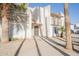 Condo building exterior showcasing entrance and landscaping at 3840 N 43Rd Ave # 58, Phoenix, AZ 85031