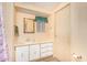 Clean bathroom with vanity and a window at 5546 E Player Pl, Mesa, AZ 85215