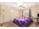 Bright bedroom with a double bed and built-in wardrobe at 5546 E Player Pl, Mesa, AZ 85215