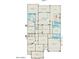 One-story floor plan featuring an open layout with 3 bedrooms, 2 baths, and a 3-car garage at 22466 E San Tan Blvd, Queen Creek, AZ 85142