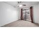 Bedroom with sliding door to private balcony at 1207 E Northshore Dr # 136, Tempe, AZ 85283