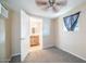 Bedroom with carpet flooring and an ensuite bathroom at 1641 W Grovers Ave, Phoenix, AZ 85023